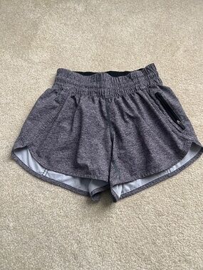 Lululemon Women's Athletic Running Shorts in Heather Gray